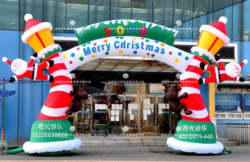 杭州圣诞活动拱门